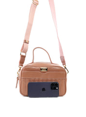 Bolsa Baú Transversal com Matelassê Frontal BSI-6534 - NU