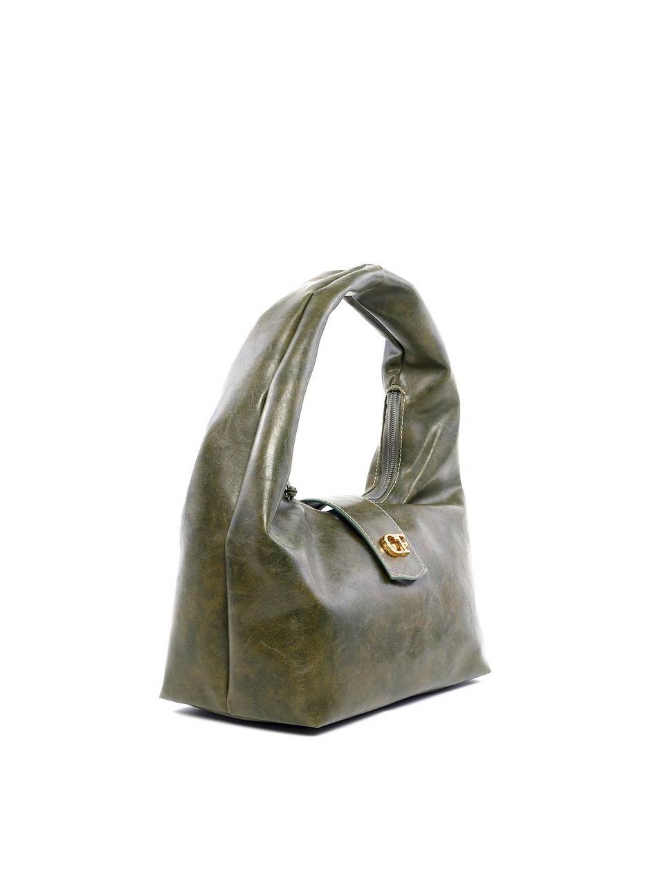 Bolsa Hobo com Placa CF - Verde BSI-6170 - VD
