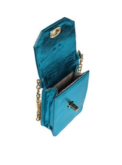 Bolsa Carteiro Transversal Alça Corrente - Azul BSI-5420 - AZ