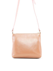 Bolsa Tote Transversal com Bolso Frontal - Nude BSI-6459 - NU