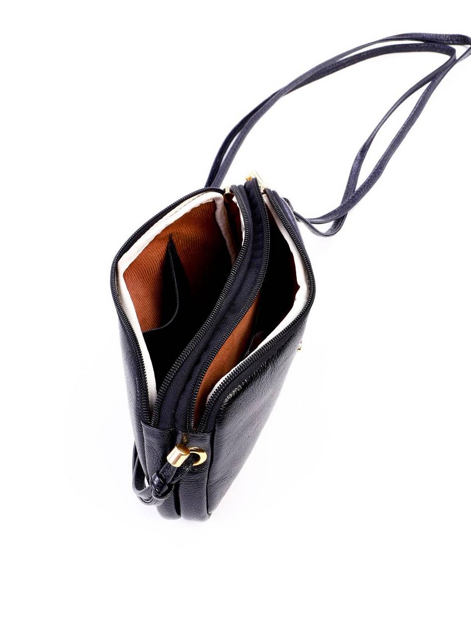 Bolsa Clutch Transversal - Preta BSI-6263 - PR