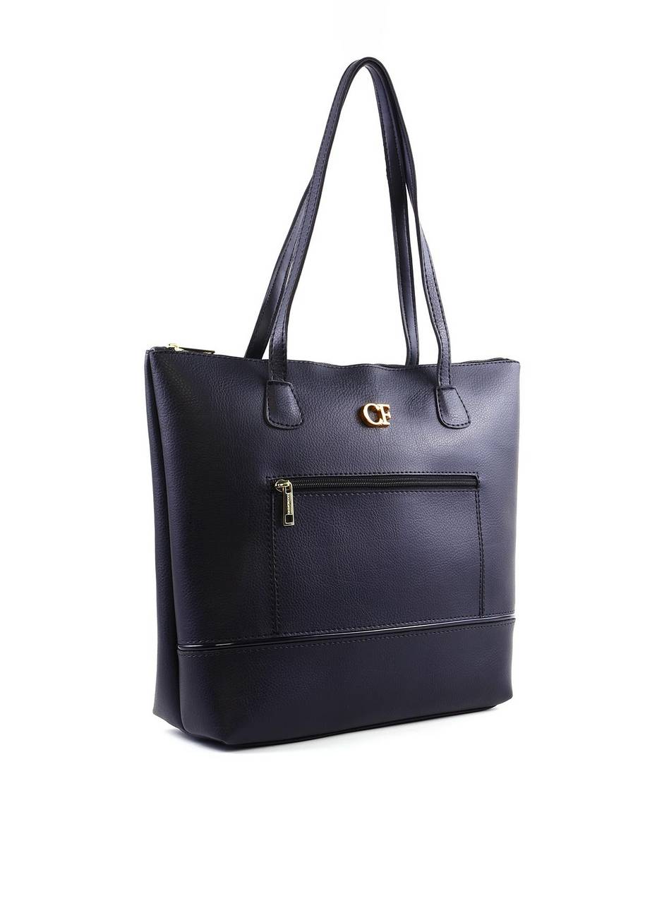 Bolsa Shopper Tiracolo com Frizo - Preta BSI-6373 - PR