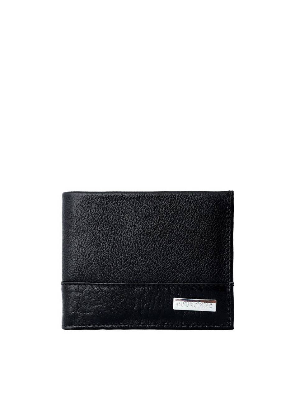 Carteira Masculina Pocket Couro Aberta Tira Couro Preta CAI-596 - PR