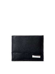 Carteira Masculina Pocket Couro Aberta Tira Couro Preta CAI-596 - PR