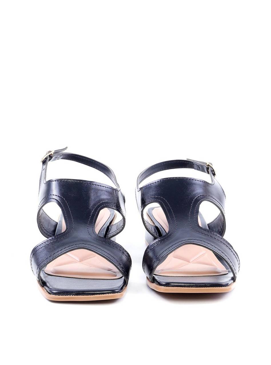 Sandália com Detalhes de Costura - Preta SDI-11790 - PR