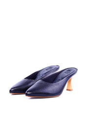 Mule Salto Taça Bico Folha - Preta SDI-11980 - PR