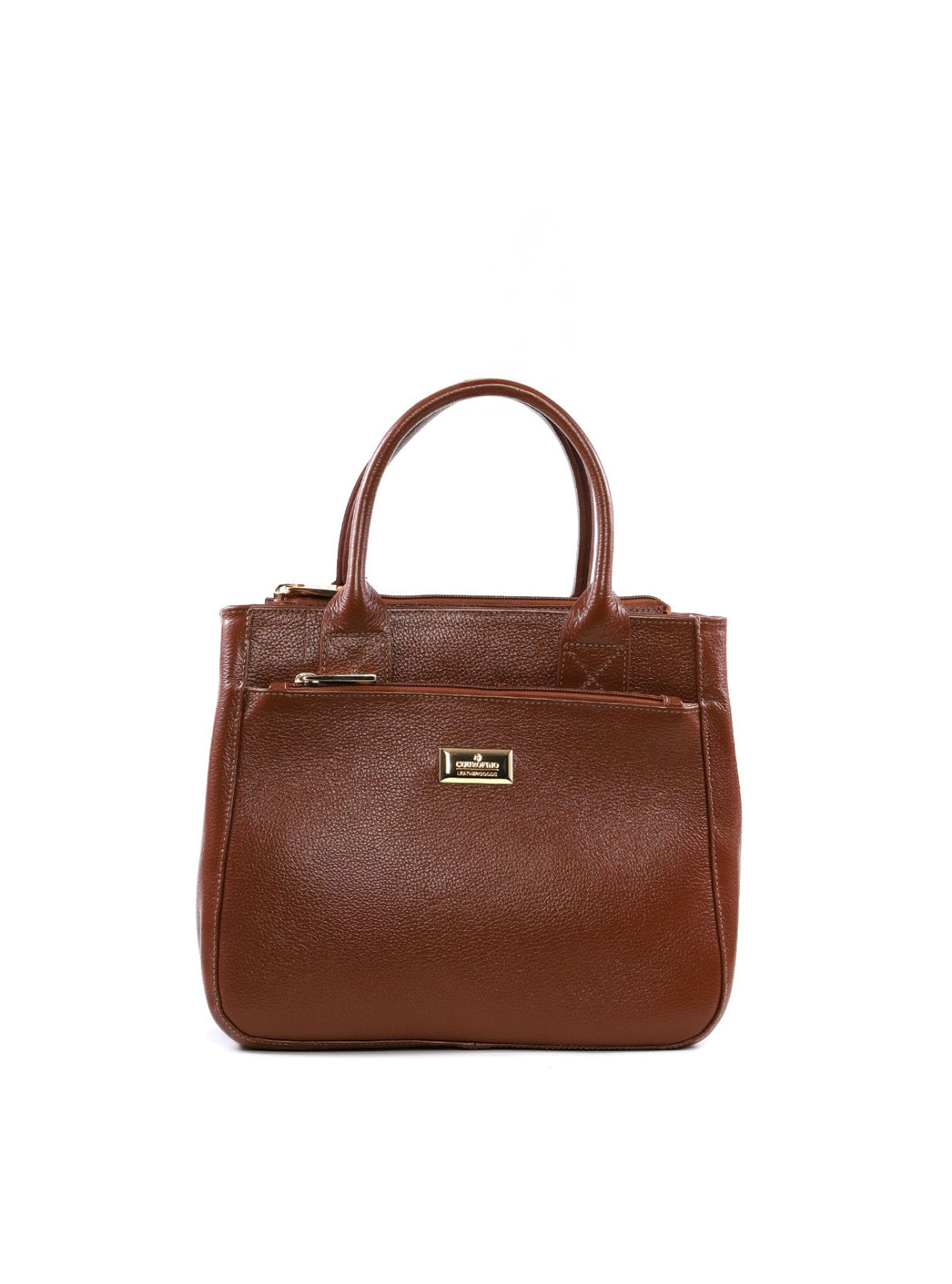 Bolsa de Mão com Bolso Frontal e Alça Rígida BSI-4346 - CS