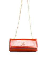 Bolsa Satchel Retangular Alça Transversal Corrente - Castor BSI-6262 - CS