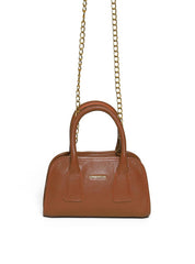 Bolsa Tote Tiracolo Costura Geométrica - Castor BSI-5985 - CS