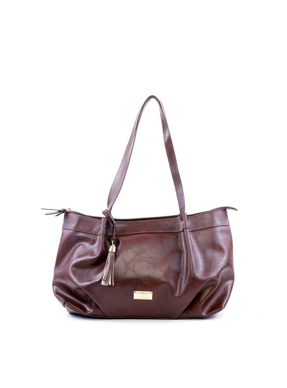 Bolsa Shopper com Drapeado - Cacau BSI-6140 - CA