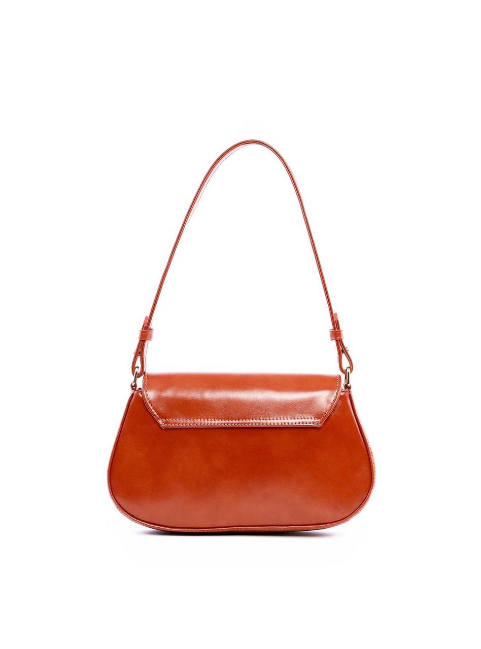 Bolsa Evylla Baguette Alça Dupla - Castor BSI-6298 - CS