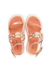 Papete Palha com Enfeite Bridão - Nude SDI-11886 - NU