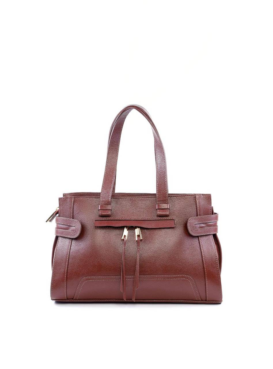 Bolsa Tote com Zipper Frontal e Pingentes - Castor BSI-5876 - CS