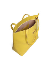 Bolsa Shopper Média Tiracolo Frente Lisa - Amarela BSI-5139 - AM