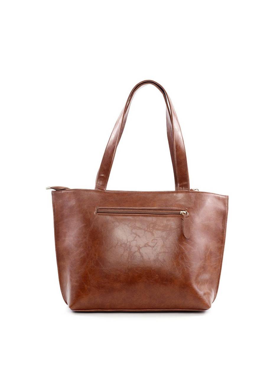 Bolsa Shopper com Detalhe de Argola - Cacau BSI-6162 - CA