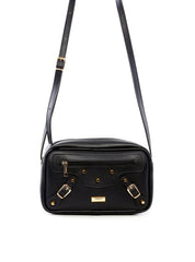 Bolsa bag Transversal Fivelas Preta BSI-5784 - PR