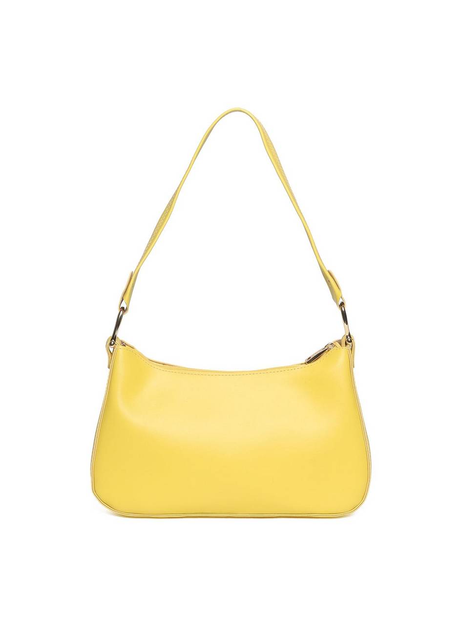 Bolsa Hobo Pequena Meia Lua - Amarela BSI-5421 - AM