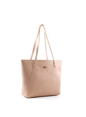 Bolsa Shopper com Detalhe de Tressê - Nude BSI-6407 - NU