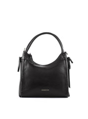 Bolsa Tote Grande Enfeite Laços Laterais Alça Dupla - Preta BSI-6375 - PR