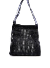 Bolsa Shopper Praiana de Tela - Preta BSI-6304 - PR