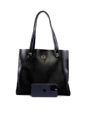 Bolsa Shopper Quadrada Três Divisórias - Preta BSI-6429 - PR