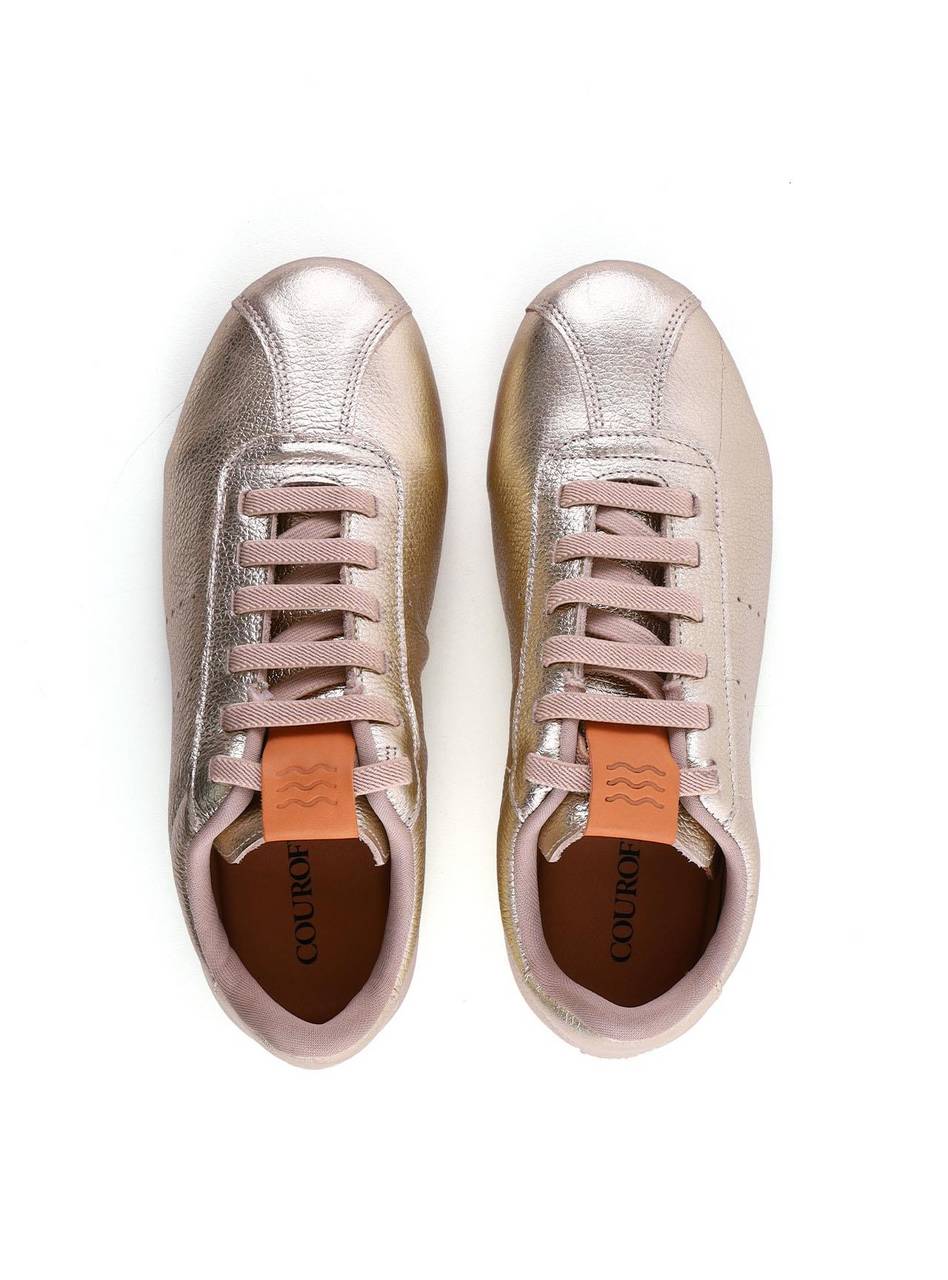 Tênis Casual Estilo Chuteira - Ouro SP-12031 - AU