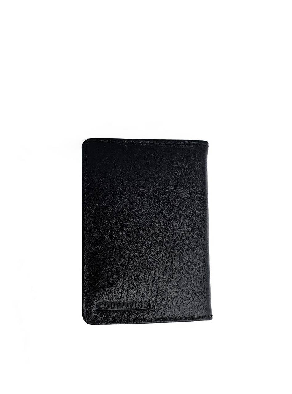 Porta Documento Masculino Abotoadura Dentro Preta PDI-009 - PR