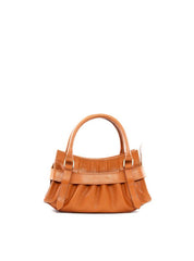 Bolsa Tote Média com Drapeado e Fecho Decorativo BSI-6492 - CS