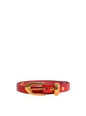 Cinto Casual Feminino Couro Vermelho CTI-930 - VE