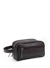 Necessaire Masculina Três Zíperes Cacau NSI-098 - CA