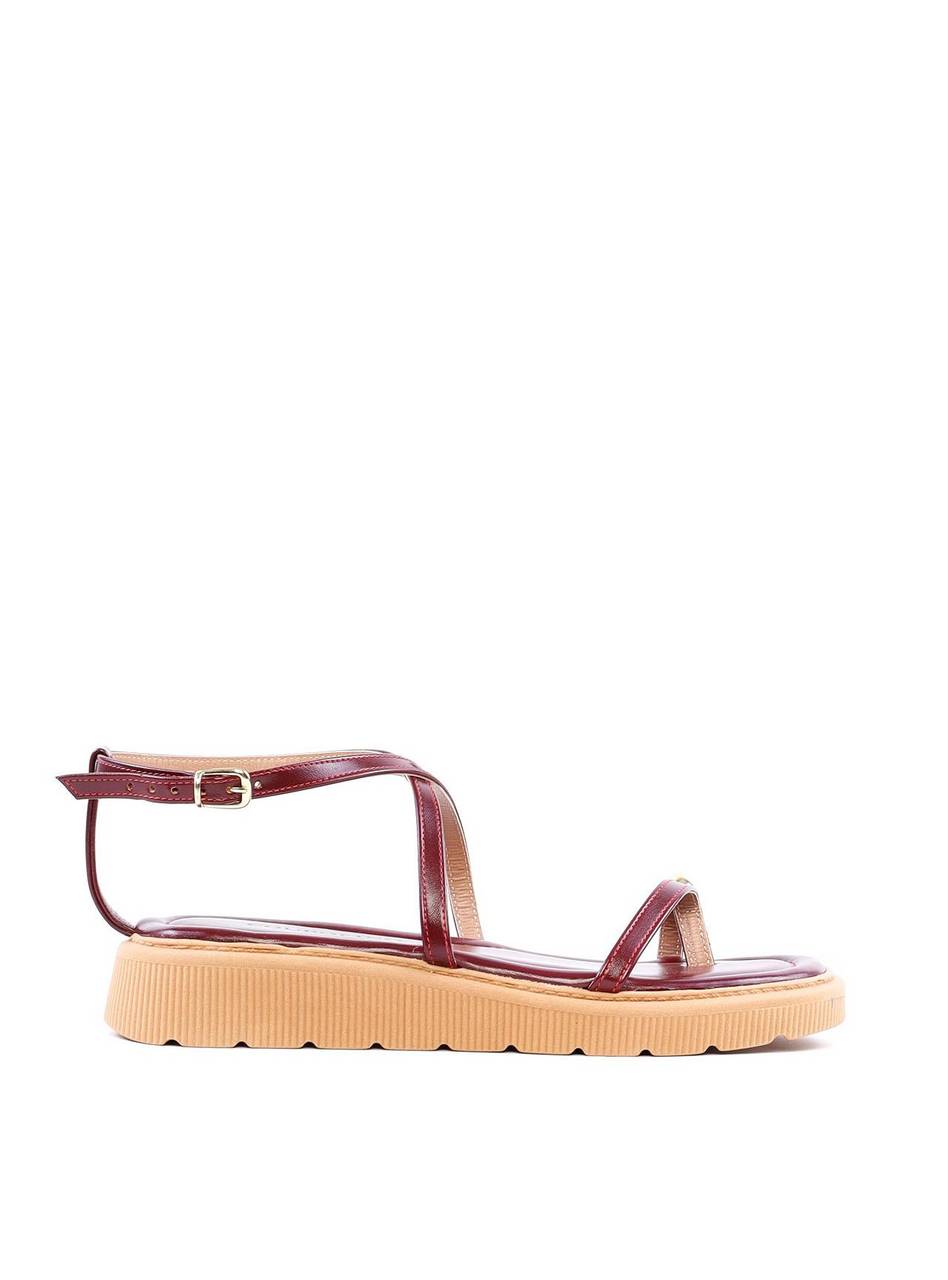 Papete de Dedo com Detalhe Dourado - Vinho SDI-11867 - VI