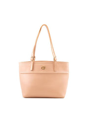 Bolsa Shopper Detalhe Costura e Alça Fivelas - Nude BSI-6376 - NU