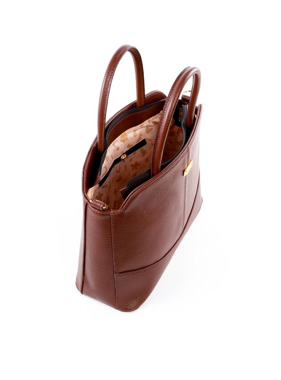 Bolsa Tote com Alça Dupla e Recortes BSI-6500 - CA
