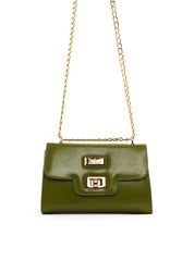 Bolsa Clutch Corrente Pequena Verde BSI-5544 - VD
