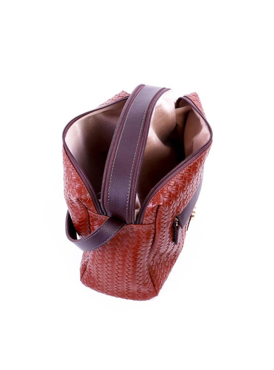 Bolsa Baú Transversal Duas Divisórias - Cacau BSI-6321 - CA