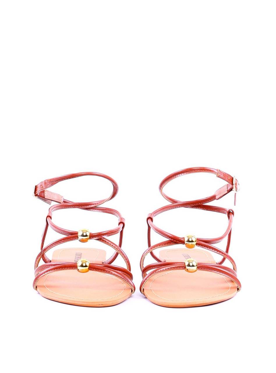 Rasteira com Tiras Entrelaçadas - Castor SDI-11996 - CS