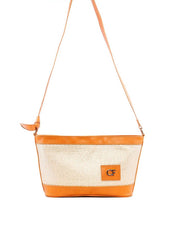 Bolsa Tote Palha com Alça Transversal - Mostarda BSI-6235 - MT