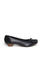 Sandália Feminina Sapatinho Couro - Preta SDI-11600 - PR