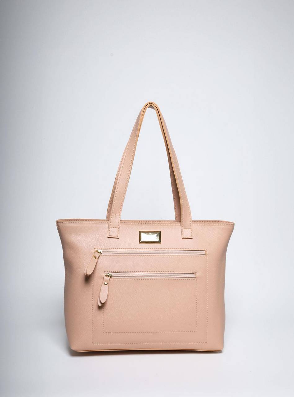 Bolsa Tote Tiracolo Grande Nude BSI-5813 - NU