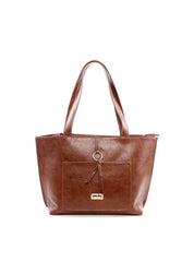 Bolsa Shopper com Detalhe de Argola - Cacau BSI-6162 - CA