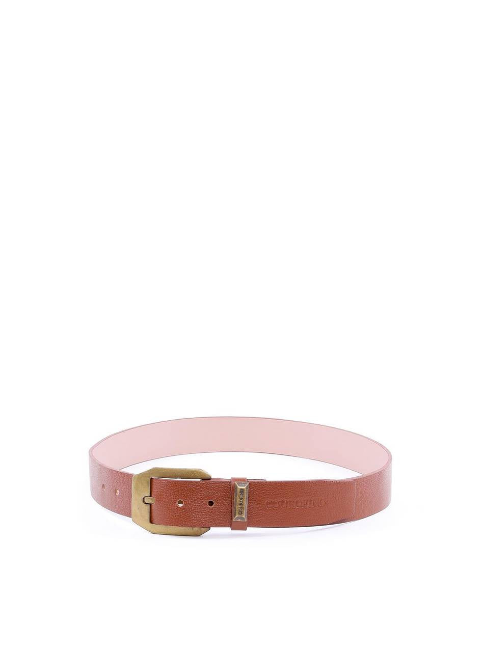 Cinto Feminino em Couro com Fivela Grande - Castor CTI-984 - CS
