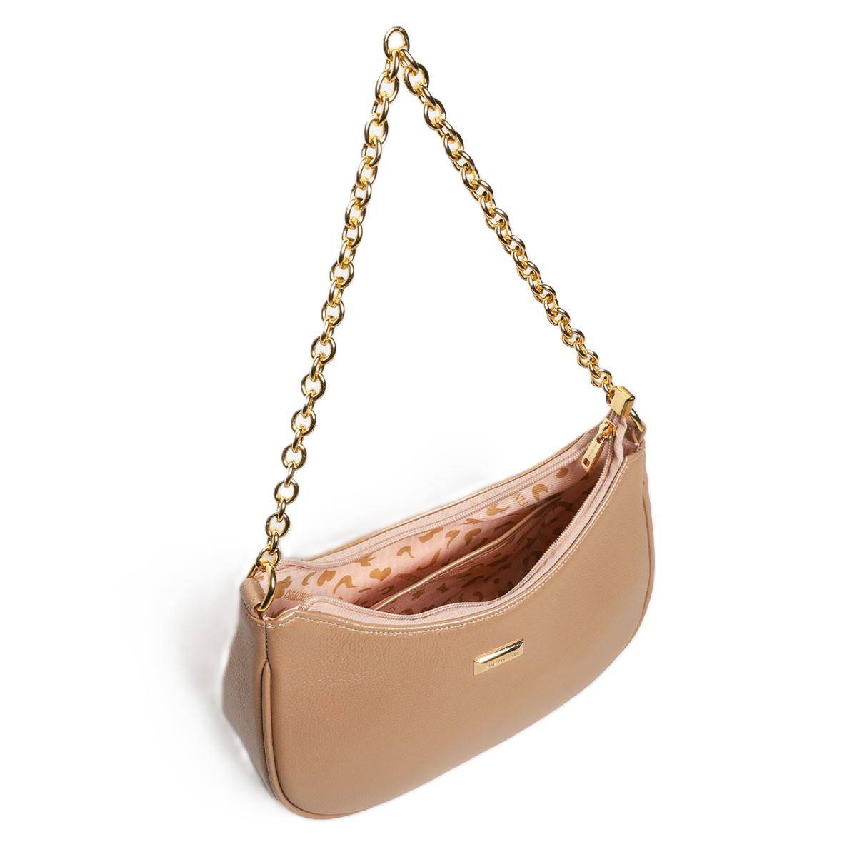 Bolsa Hobo Pequena Transversal Couro Fenno BSI-5850 - FE