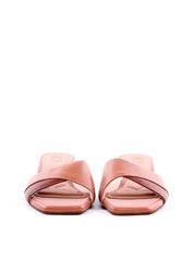 Tamanco com Salto Kitten Bicolor - Nude SDI-12080 - NU
