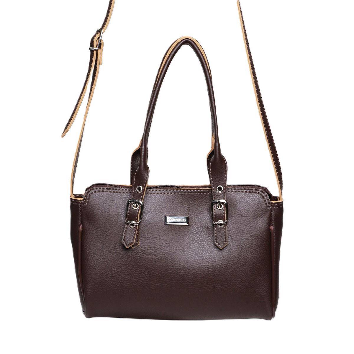Bolsa Feminina Tiracolo Sintético Cacau BSI-5807 - CA