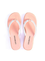 Sandália Feminina Tamanco Anabela Comfort Nude SDI-11699 - NU