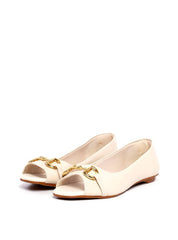 Sapatilha Peep Toe Enfeite Bridão - Fenno SDI-11982 - FE