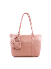 Bolsa Tote com Big Charm e Mini Bolsa - Nude BSI-6049 - NU
