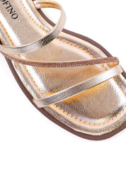Rasteira Tiras Finas com Strass SDI-12255 - AU