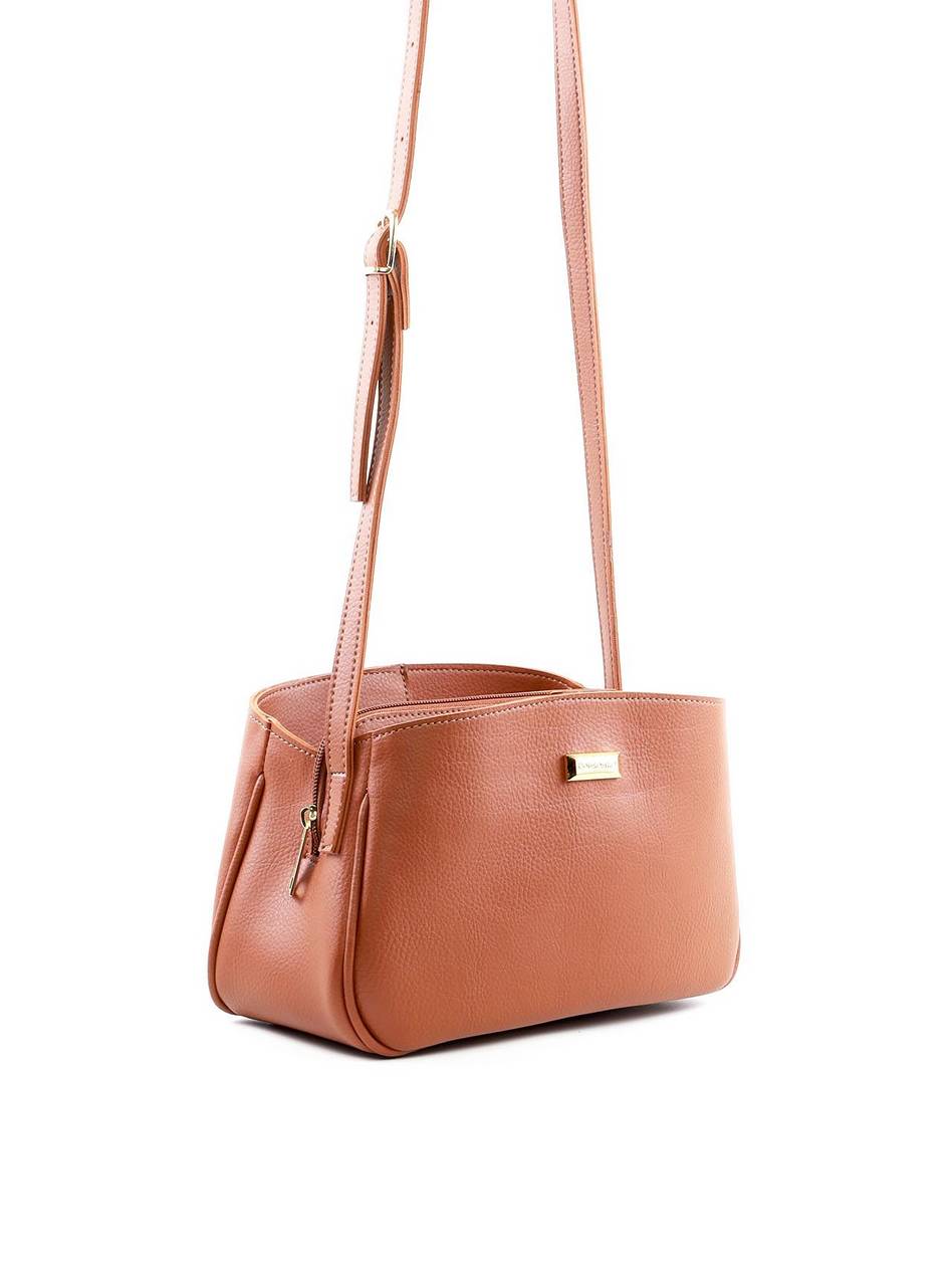 Bolsa Tote Transversal com 3 Divisórias - Castor BSI-6411 - CS