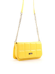 Bolsa Saddle Corrente Média Amarela BSI-5516 - AM